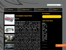 Tablet Screenshot of powerloomtextiles.com